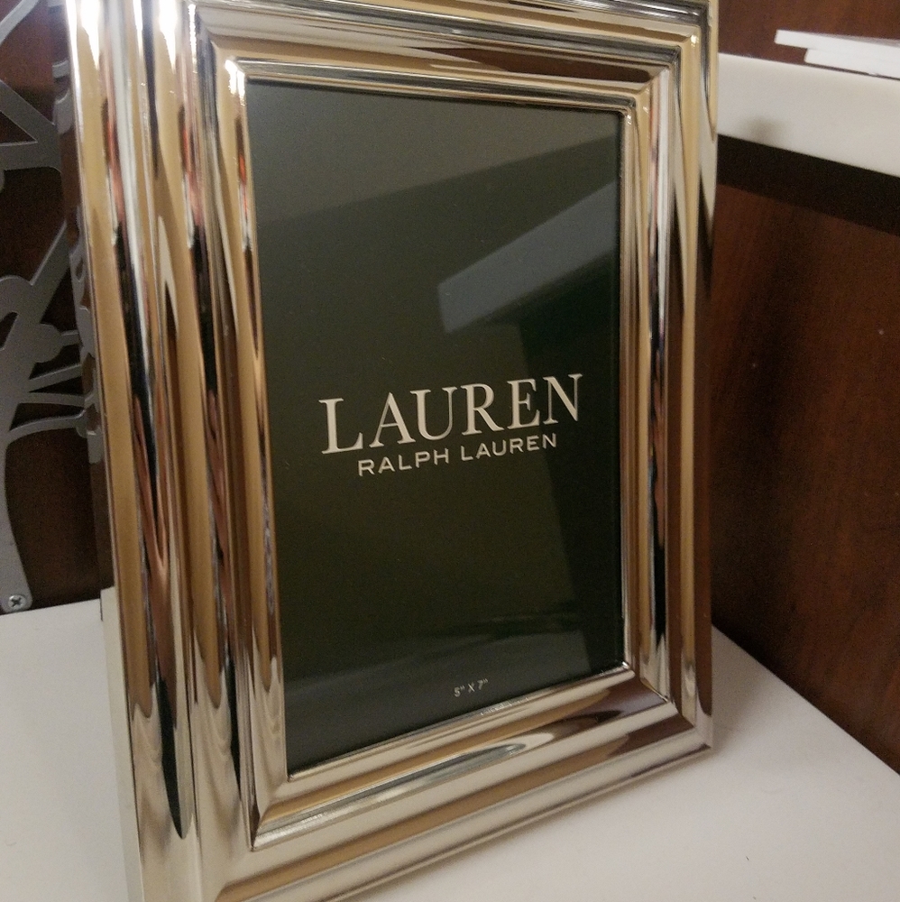 LAUREN Ralph Lauren Picture Frame Silver 5x7 - Picture 5 of 8